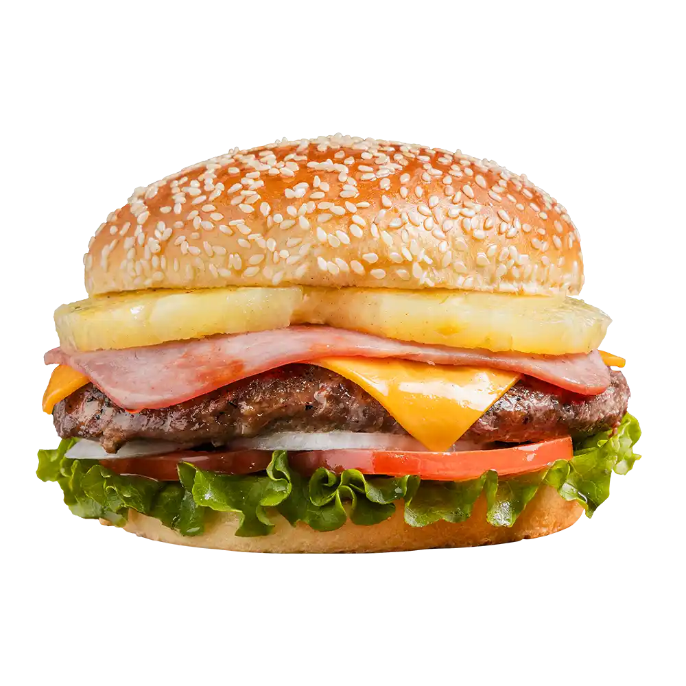Hamburguesa, Cuarto de kilo - honolulu