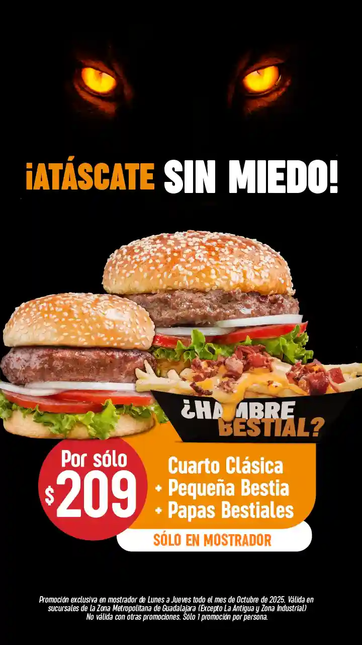 Promoción octubre 2025 - ¡ATASCATE SIN MIEDO!