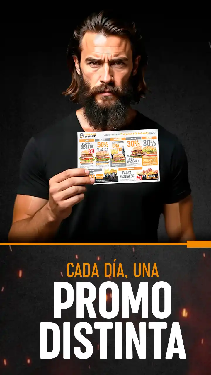 Cada dia, una promo distinta