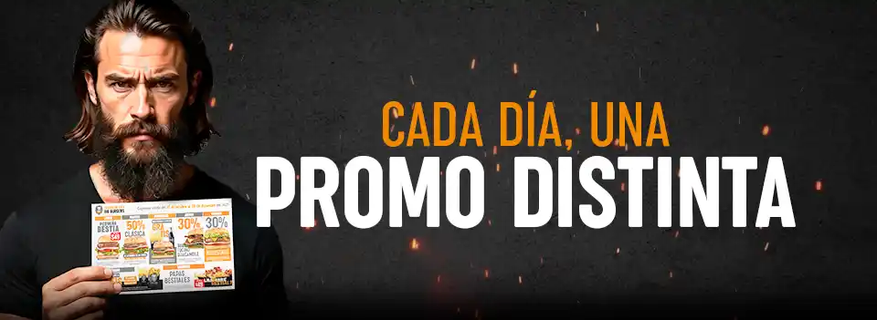 Cada dia, una promo distinta