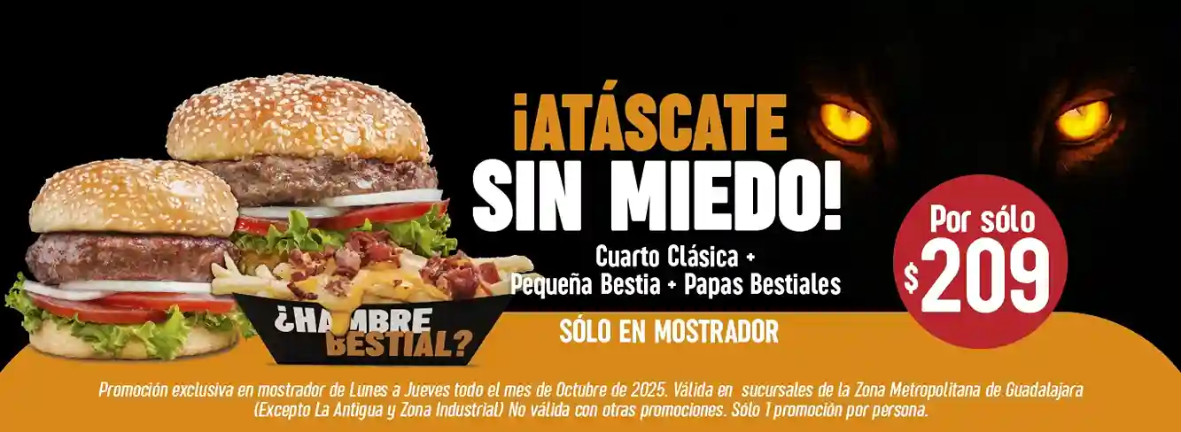 Promoción octubre 2025 - ¡ATASCATE SIN MIEDO!