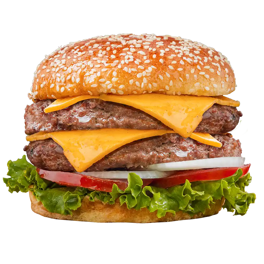 Hamburguesa al carbon Doble Bestia - Cuarto de Kilo